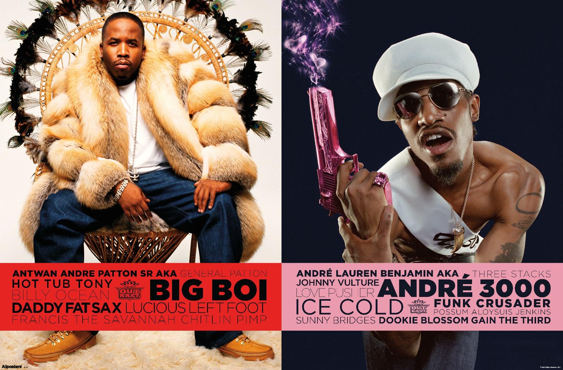 Amazon.com: Trends International Outkast - André 3000 & Big Boi